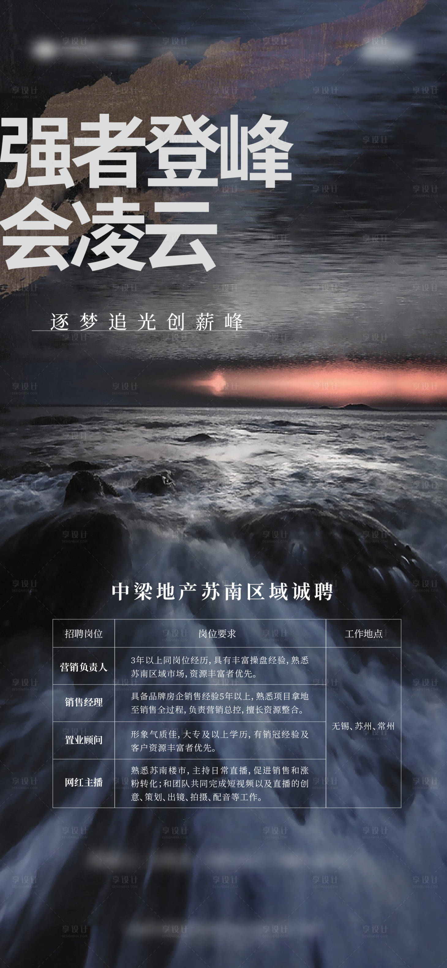 源文件下载【享设计】搜索编号：61850023283027950【招聘刷屏海报】
