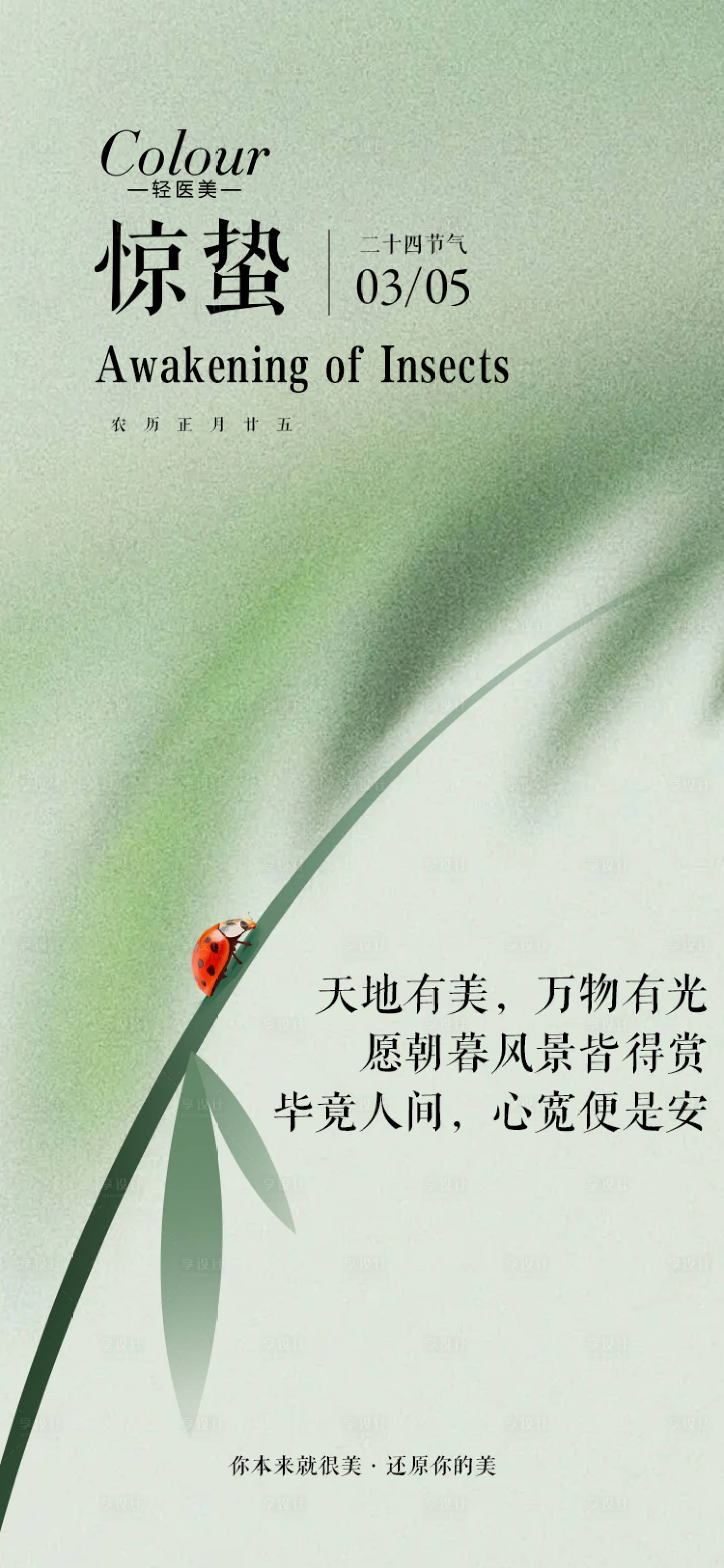 源文件下載【享設(shè)計(jì)】搜索編號：72350023158821276【驚蟄海報(bào)】