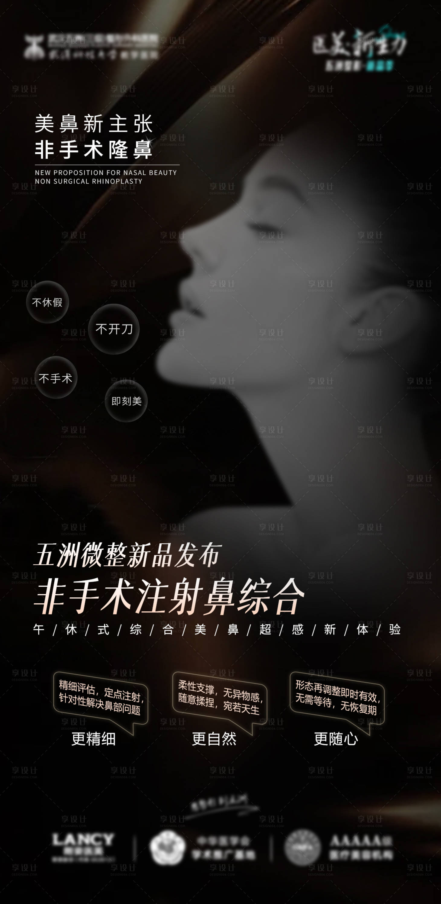源文件下載【享設計】搜索編號：94290023164885125【鼻綜合宣傳海報】