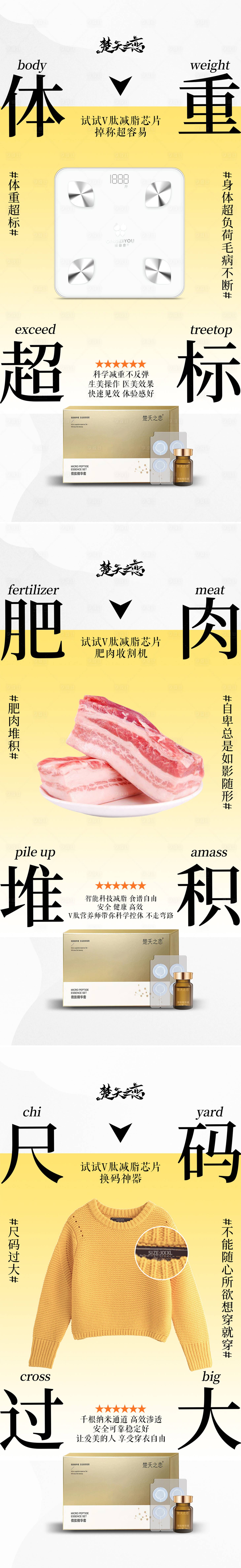 源文件下载【享设计】搜索编号：53700023338192533【减肥瘦身减重走心造势系列海报】