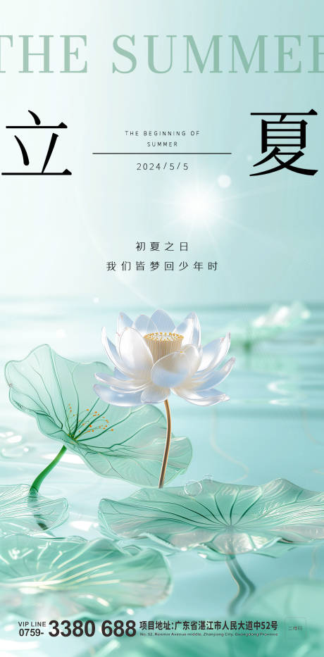 源文件下载【立夏节气海报】编号：69170023164505761
