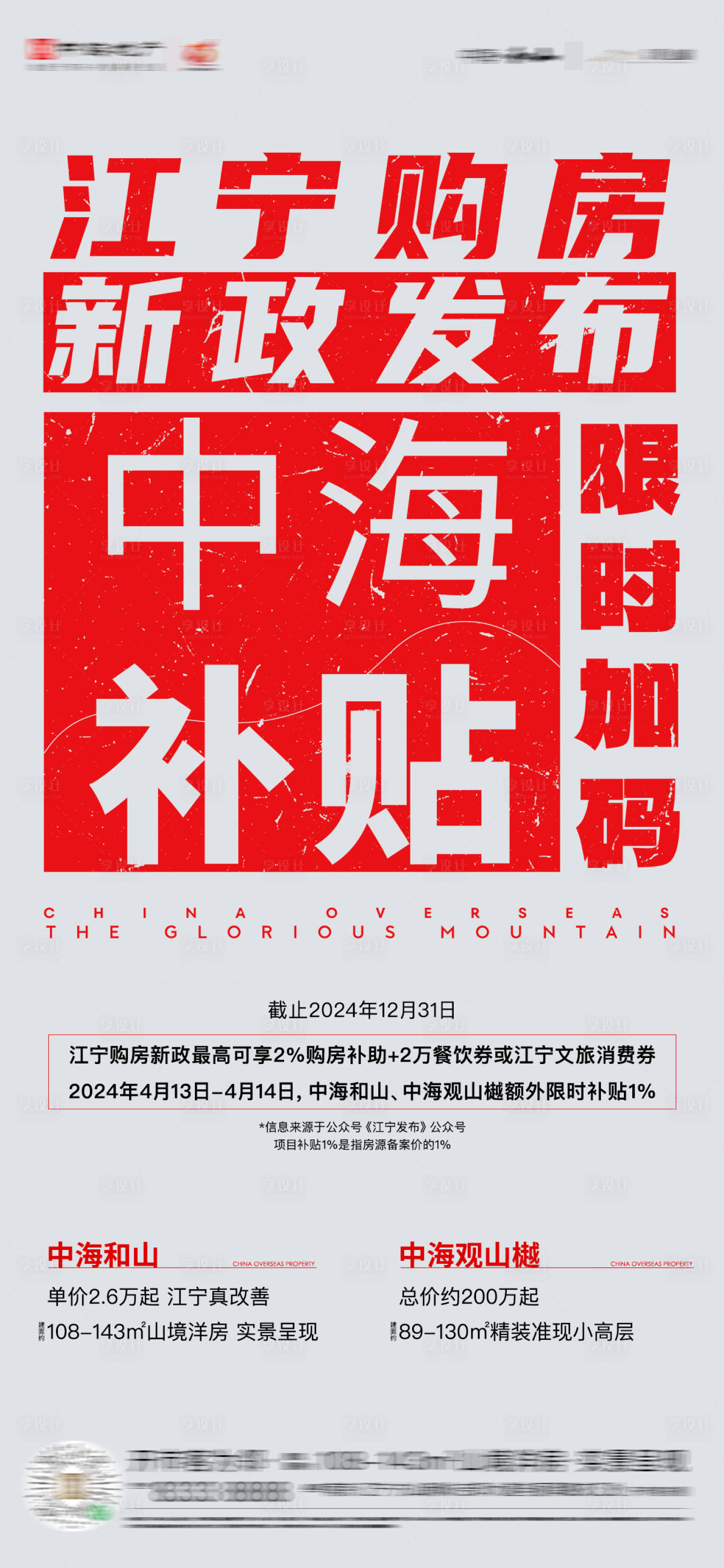 源文件下載【享設計】搜索編號：27840023505732022【地產政策海報】