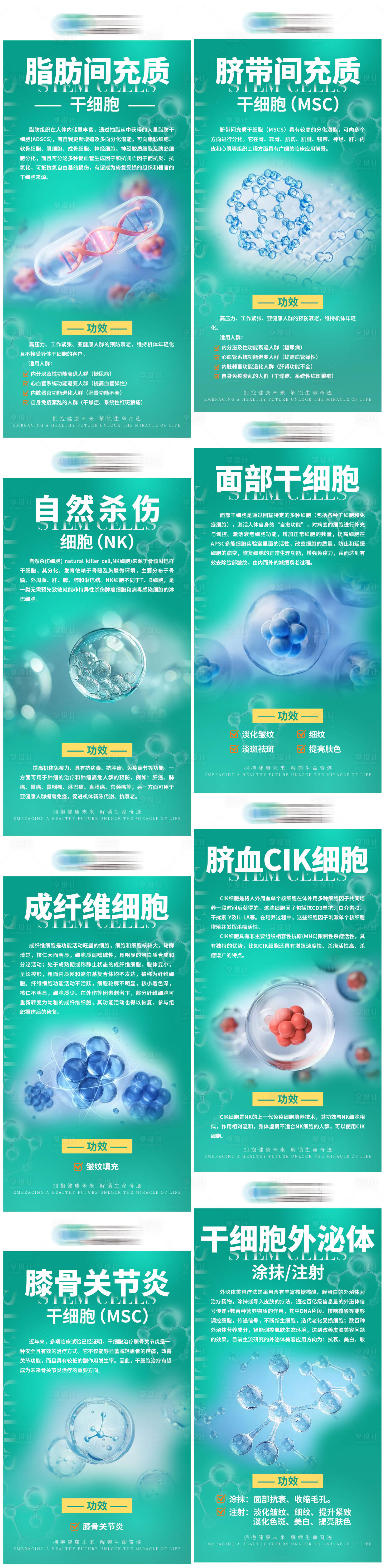 源文件下载【享设计】搜索编号：50840023375715729【干细胞海报】