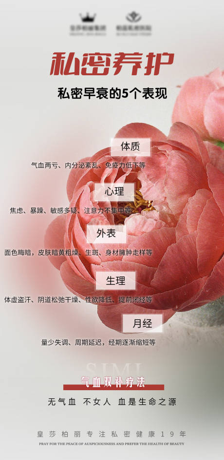 源文件下载【享设计】搜索编号：99460023199759687【私密气血海报】