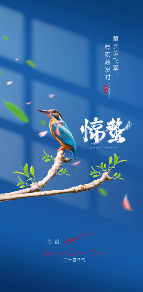 源文件下载【惊蛰海报】编号：56950022952287127