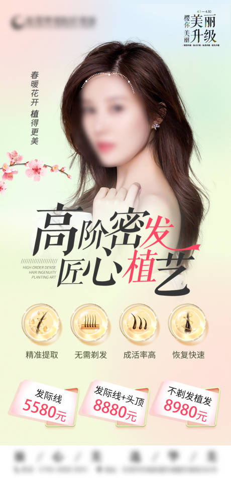 源文件下载【植发海报】编号：19260023363062806