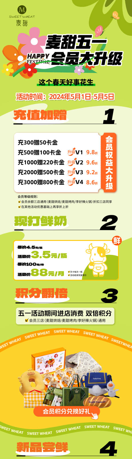 源文件下载【烘焙五一海报】编号：43360023566278056