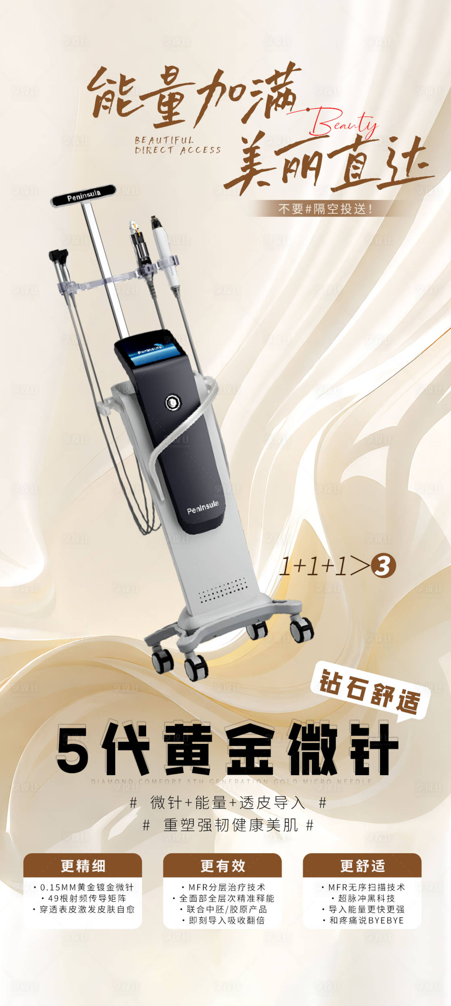 源文件下載【享設(shè)計(jì)】搜索編號(hào)：18630023635447113【醫(yī)美產(chǎn)品抗衰海報(bào)】