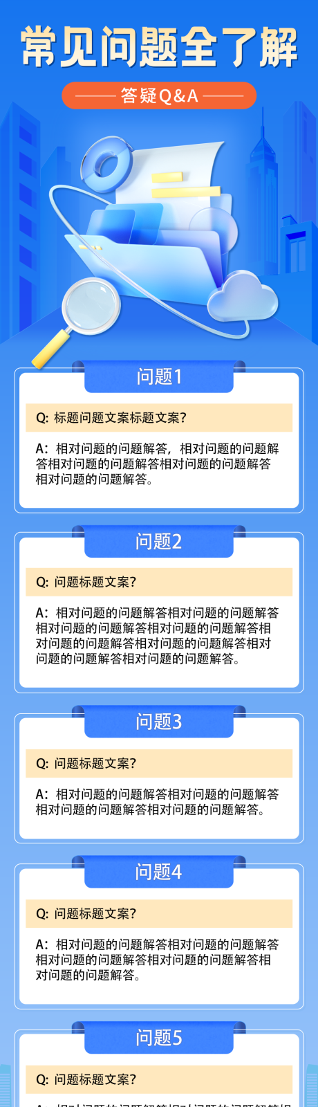 源文件下载【常见问题全了解海报】编号：70000023477358947