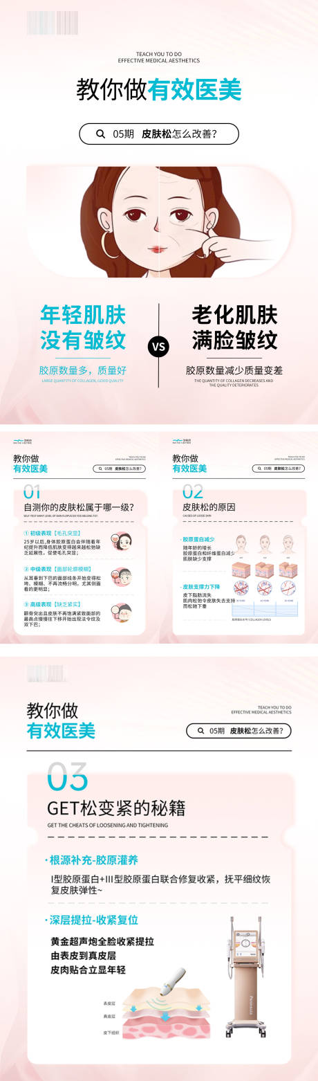 源文件下载【皮肤医美科普海报】编号：53420023240422815
