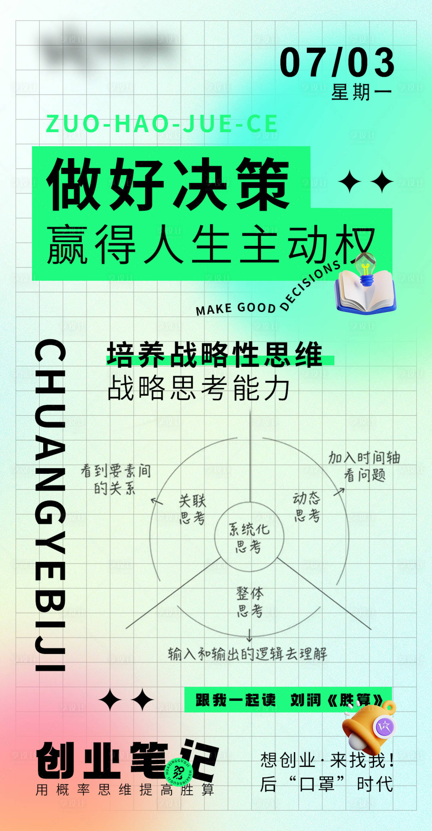 源文件下載【享設計】搜索編號：16120023121926511【創業海報】