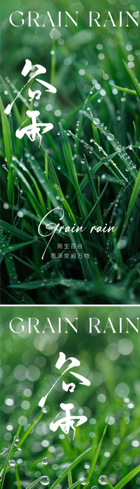 源文件下载【谷雨海报】编号：85760023267732193