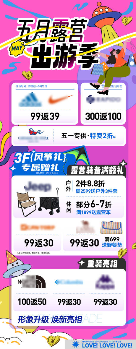 源文件下載【五月露營出游活動長圖】編號：39540023586259011