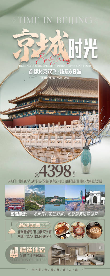 编号：20480023217994091【享设计】源文件下载-北京旅游海报长图