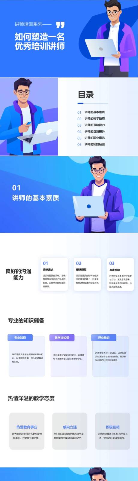 源文件下載【享設(shè)計】搜索編號：77980023230731493【優(yōu)秀培訓講師的塑造PPT】