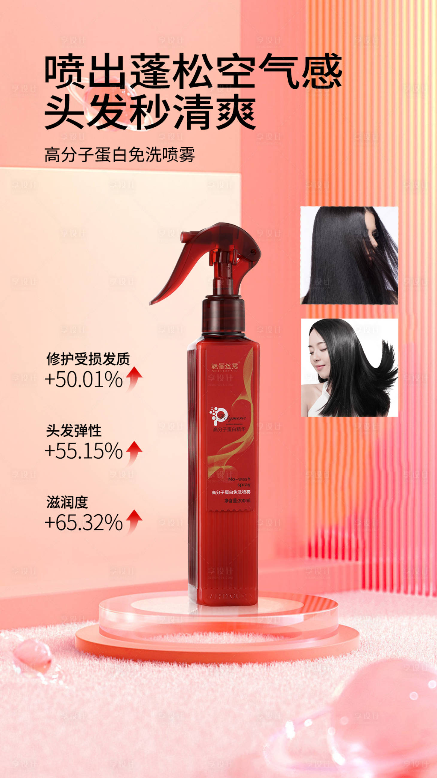 源文件下载【享设计】搜索编号：57810022994513333【洗护海报】