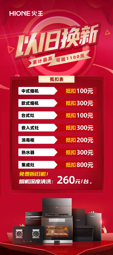 源文件下载【电器以旧换新社区海报】编号：33750022970883732