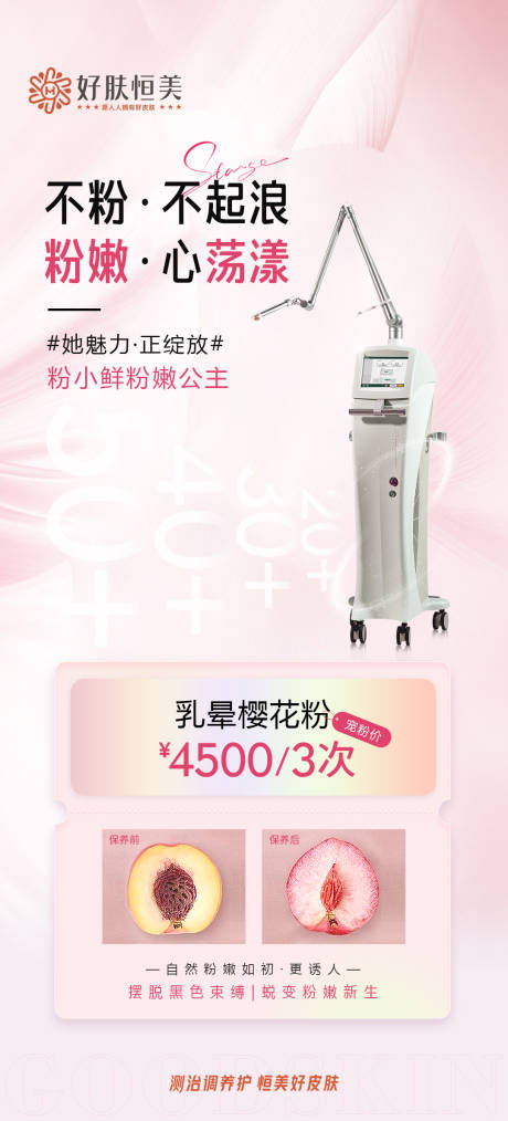 源文件下载【医美私密仪器一口价促销海报】编号：97070023403782704