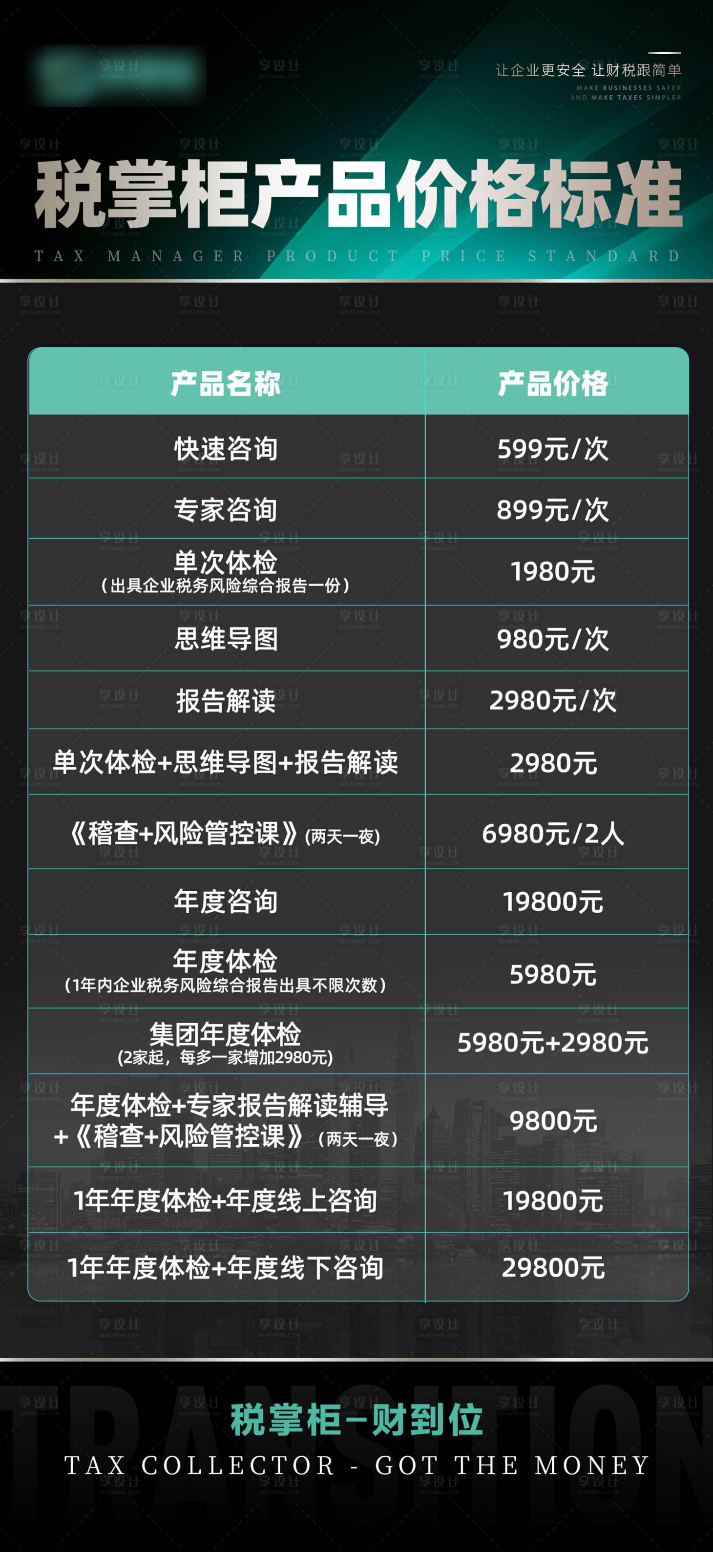 源文件下載【享設計】搜索編號：88540023221417303【產品價格體系海報】