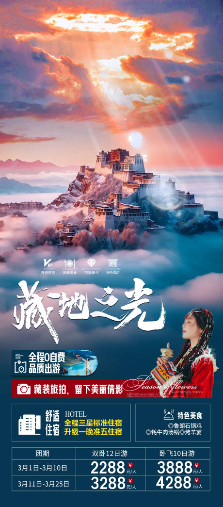 源文件下載【藏地之光海報】編號：25990022967027545