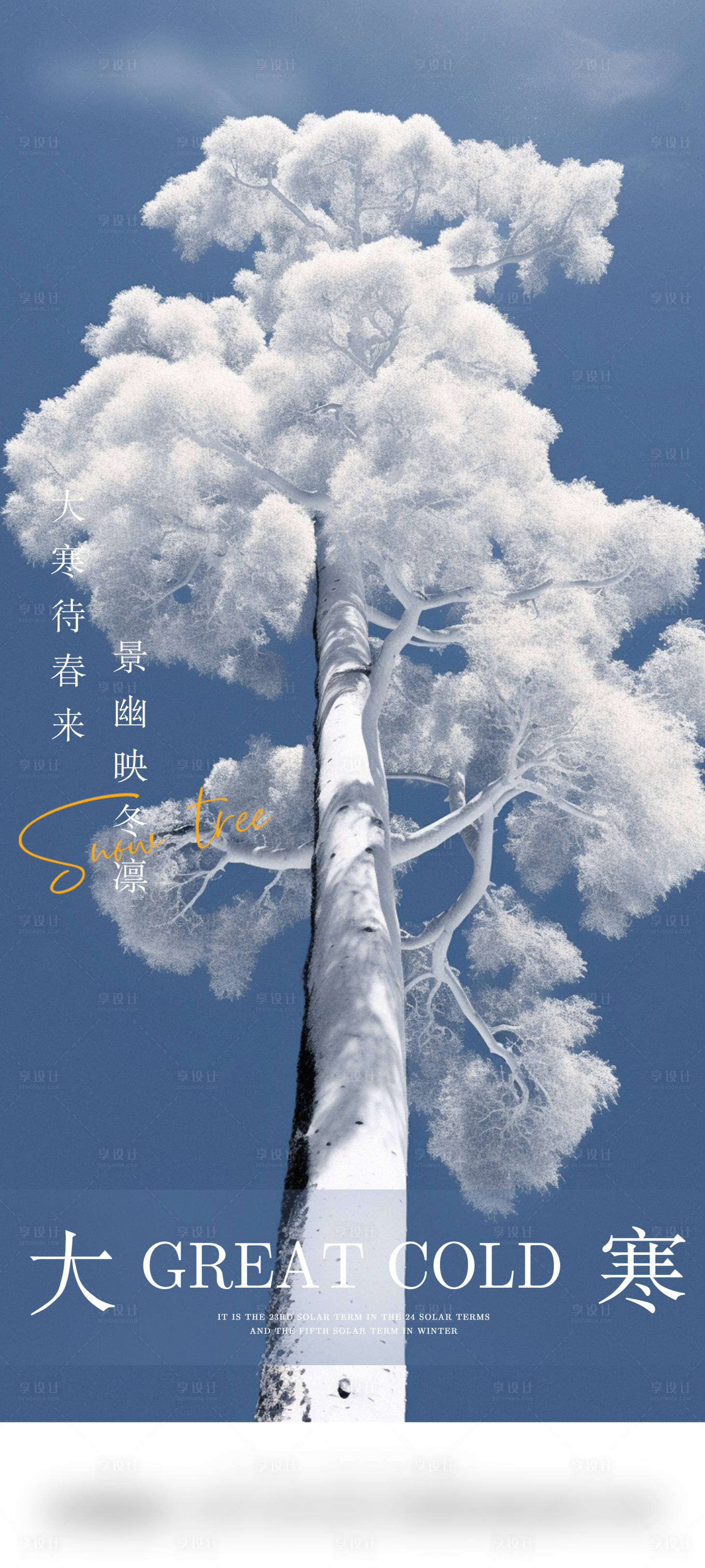 源文件下載【享設計】搜索編號：65980023140532076【醫美二十四節氣大寒】