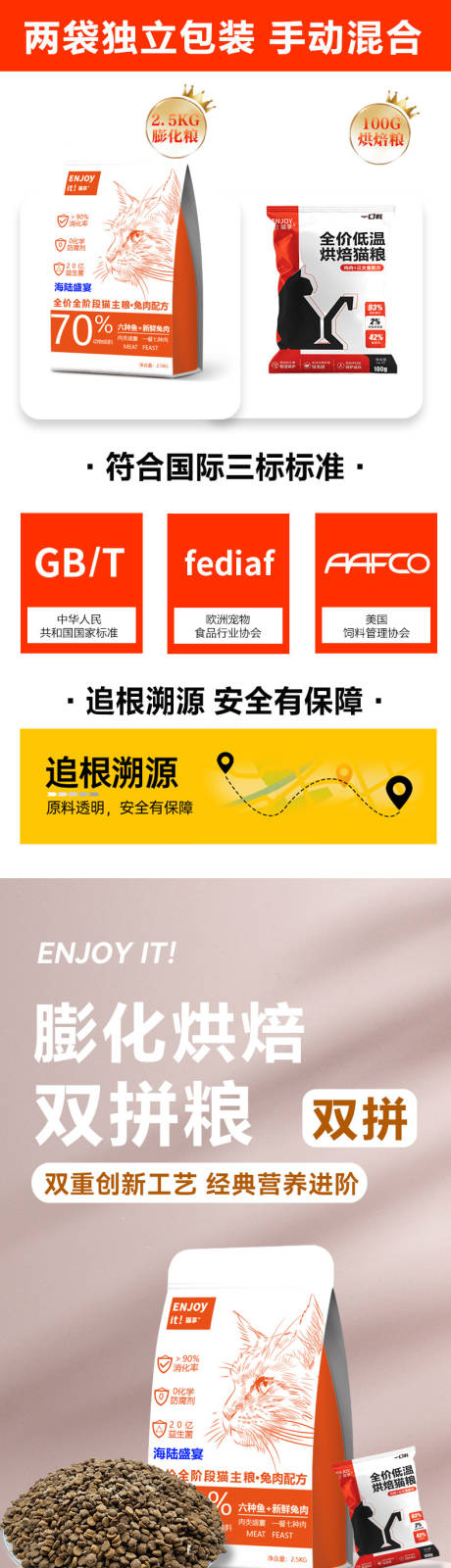 源文件下载【猫粮狗粮电商详情页】编号：62300022973188285