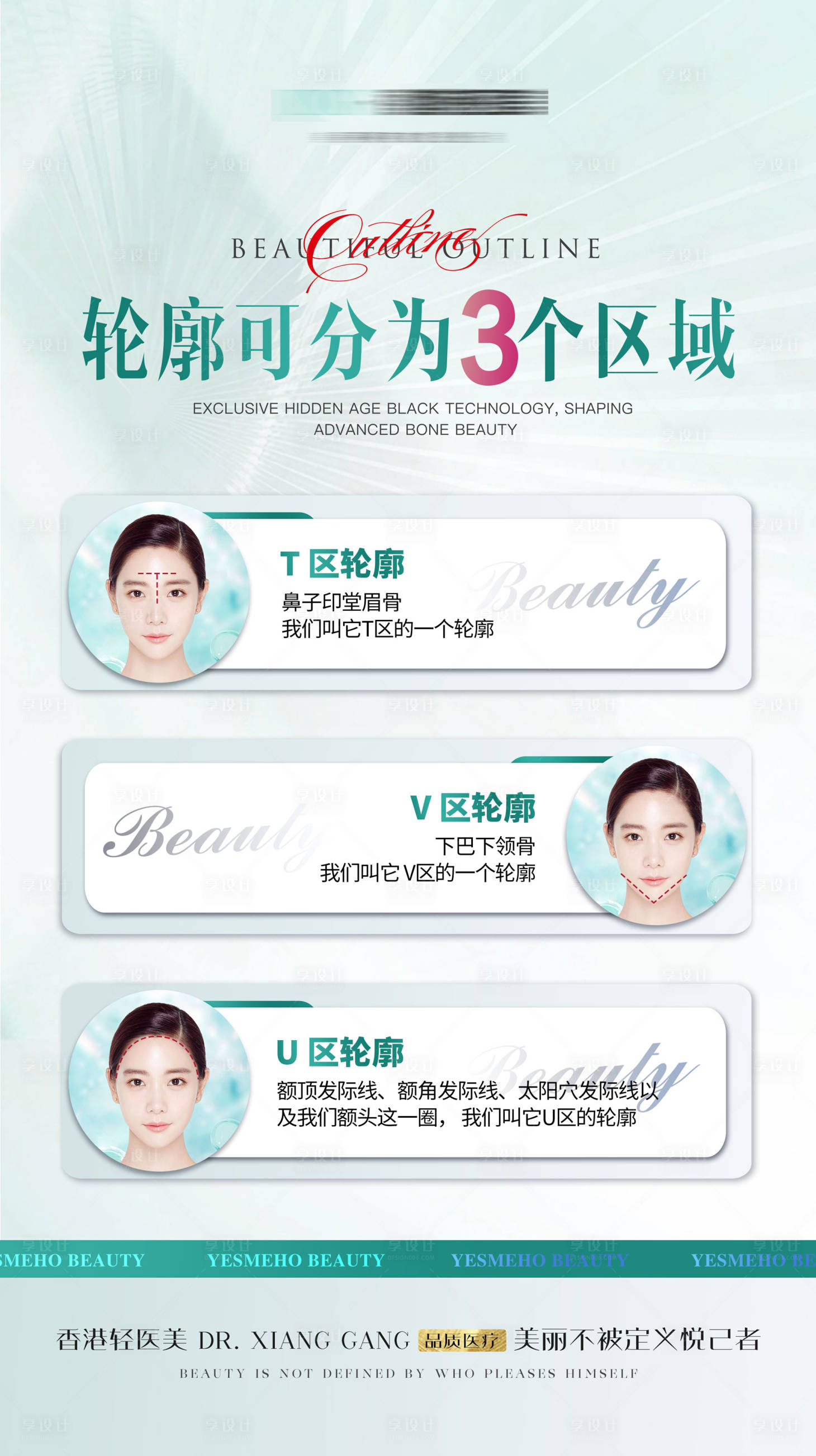 源文件下載【享設計】搜索編號：14840023368849238【輪廓可分為三個區域】