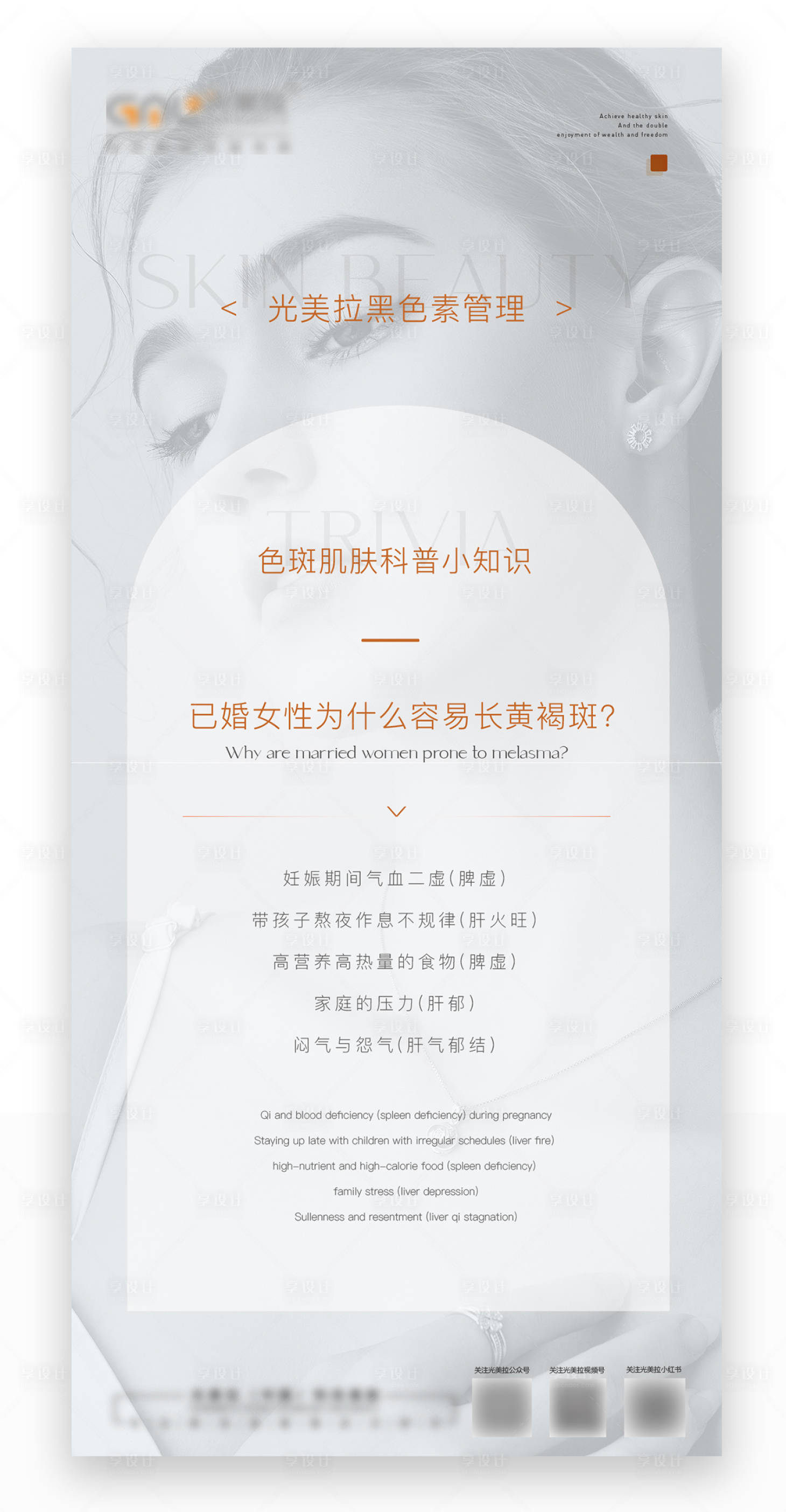 源文件下載【享設計】搜索編號：98180022983144600【醫美儀器祛斑宣傳海報】