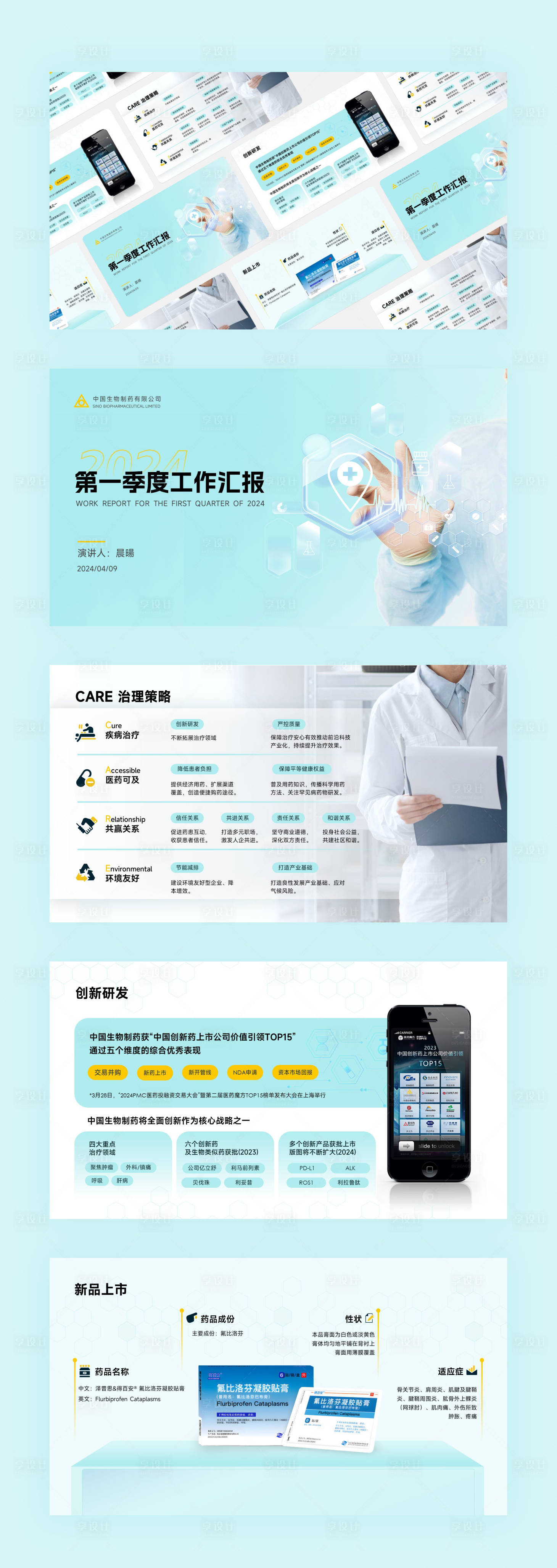源文件下載【享設計】搜索編號：34990023208469372【醫療行業PPT】