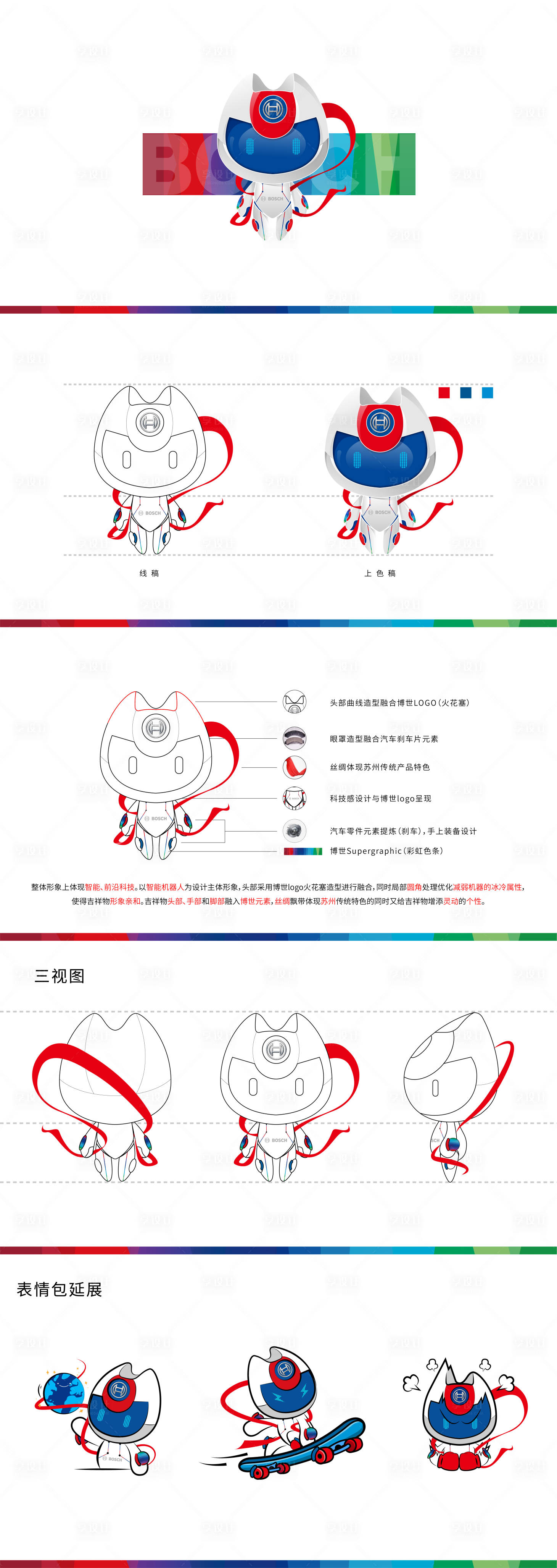 源文件下载【享设计】搜索编号：15680023343394687【科技机器人IP设计】
