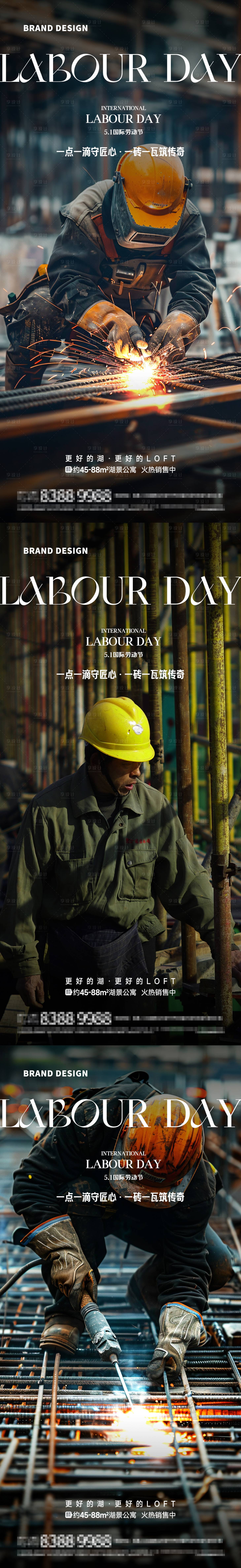 源文件下载【享设计】搜索编号：73660023646627695【五一劳动节海报】