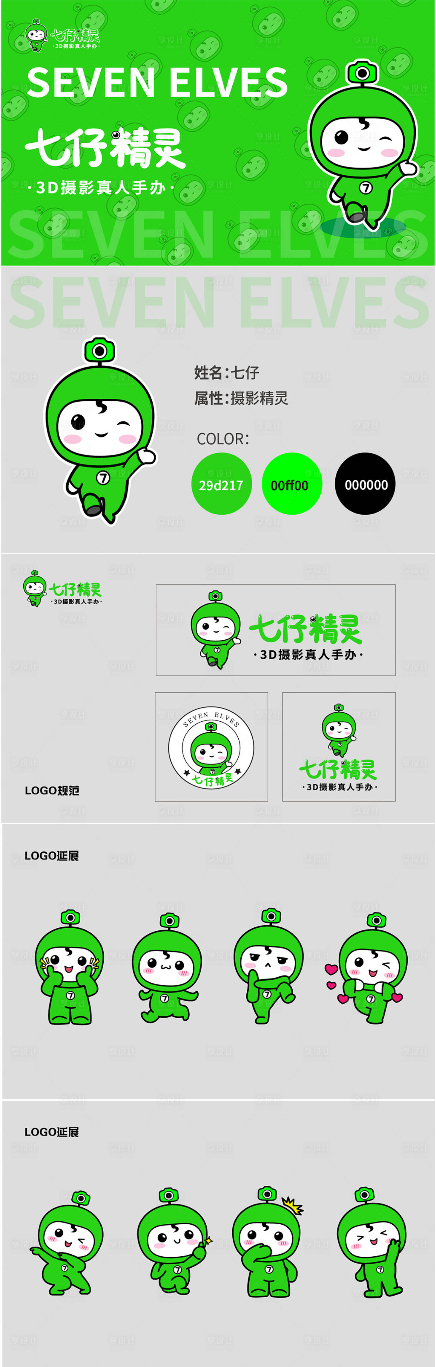 源文件下載【享設計】搜索編號：19290023619982438【IP表情包形象設計】