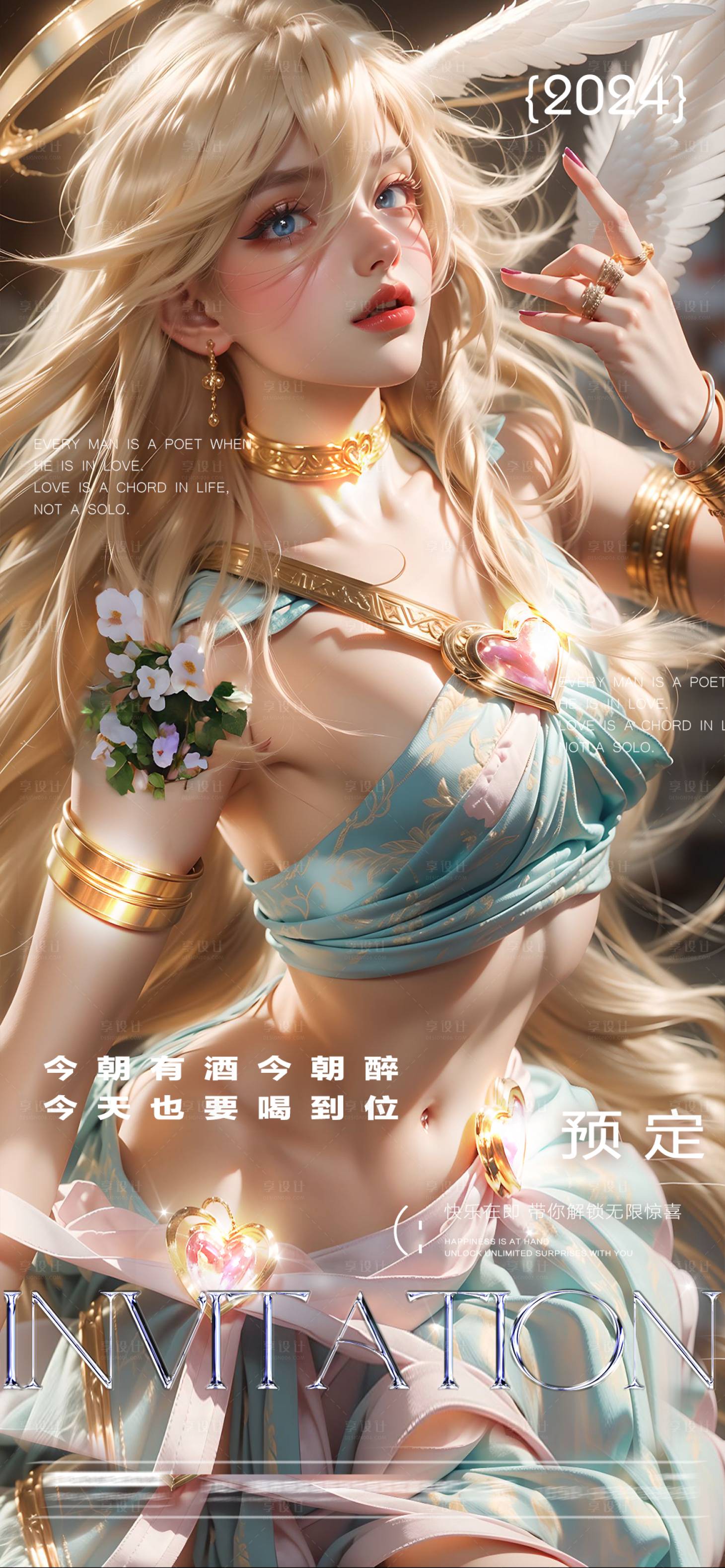 源文件下载【酒吧转场邀约海报】编号：32790023084199514