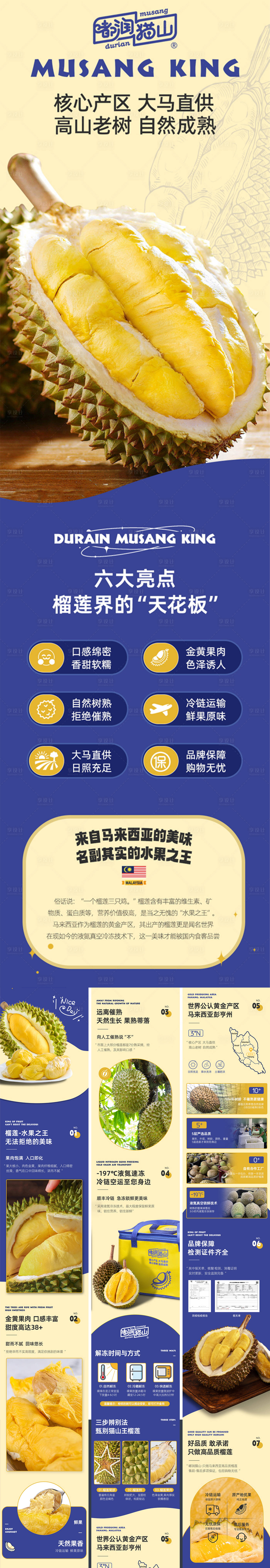 源文件下載【享設計】搜索編號：73720023191548496【榴蓮詳情頁】