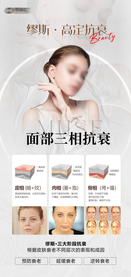 源文件下载【面部抗衰海报】编号：66730023766984590