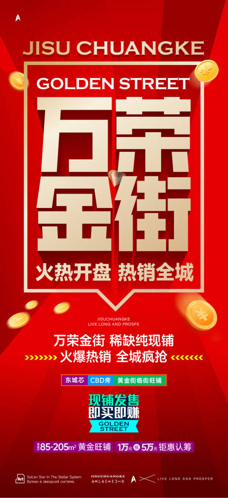 源文件下载【金街热销海报】编号：17730024002957831