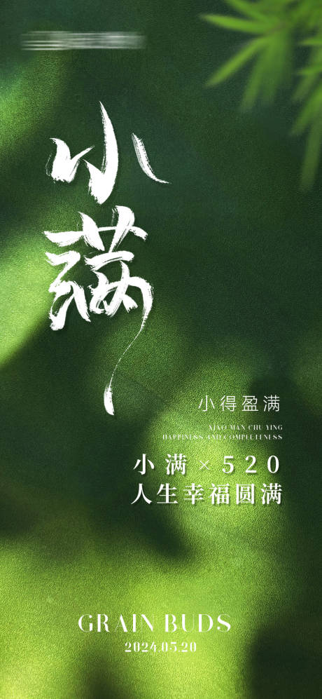 源文件下载【小满520海报】编号：30030023850392866