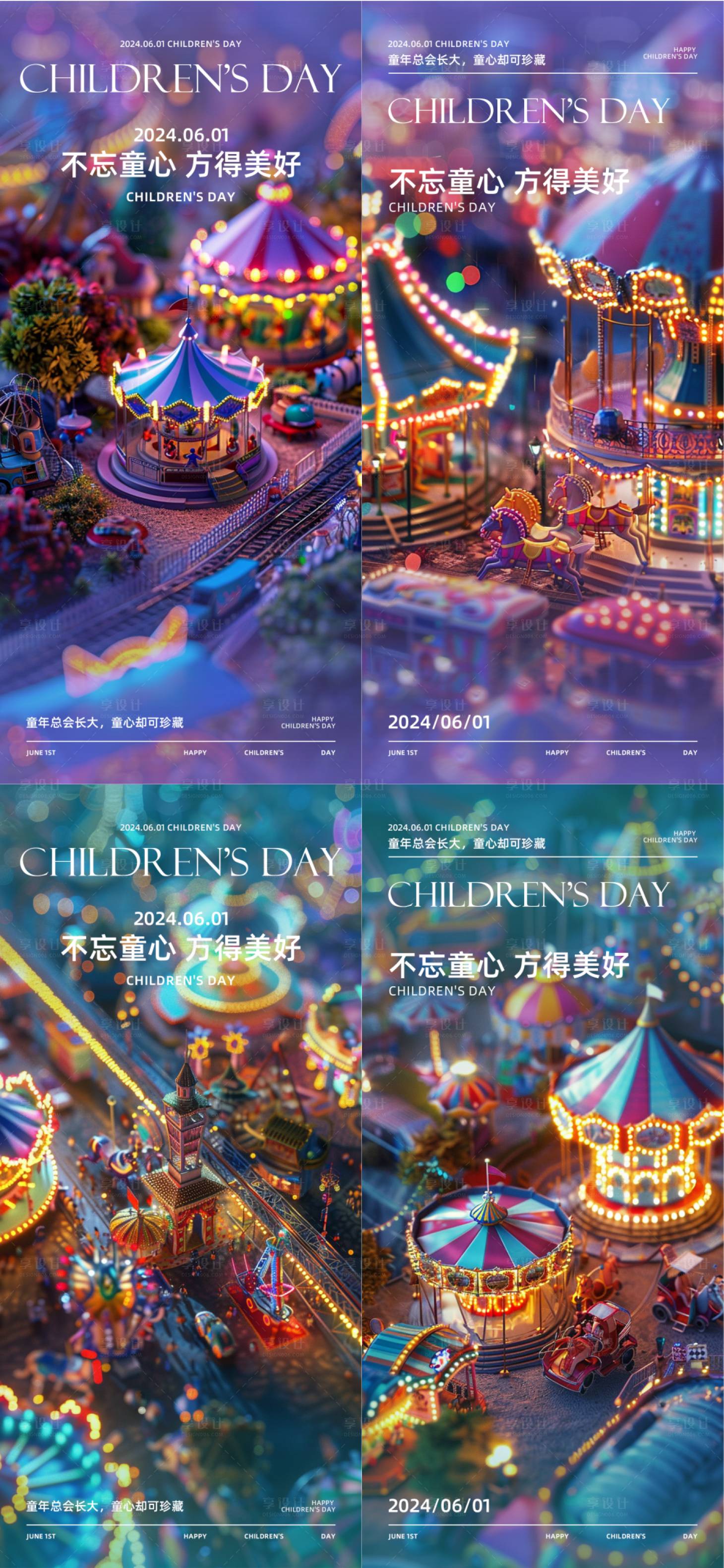源文件下載【享設計】搜索編號：80720023923433719【61兒童節海報】