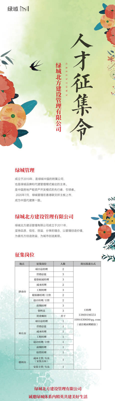 源文件下载【招聘长图海报】编号：71350023813876268