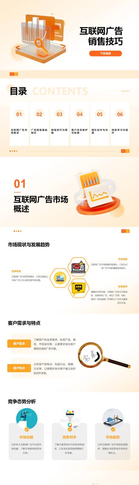 源文件下载【享设计】搜索编号：79800024027534458【互联网广告销售技巧PPT】
