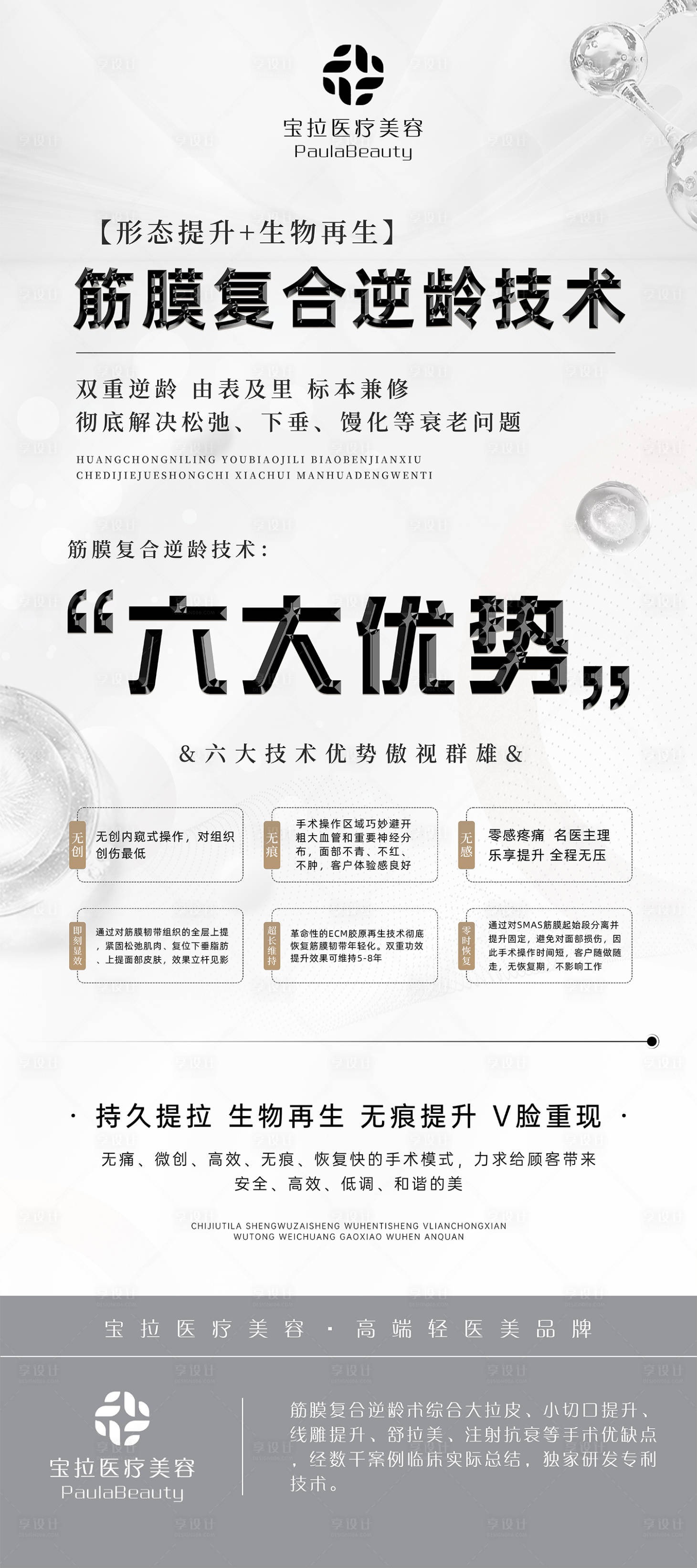 源文件下载【享设计】搜索编号：11920023789545457【轻医美招商易拉宝】