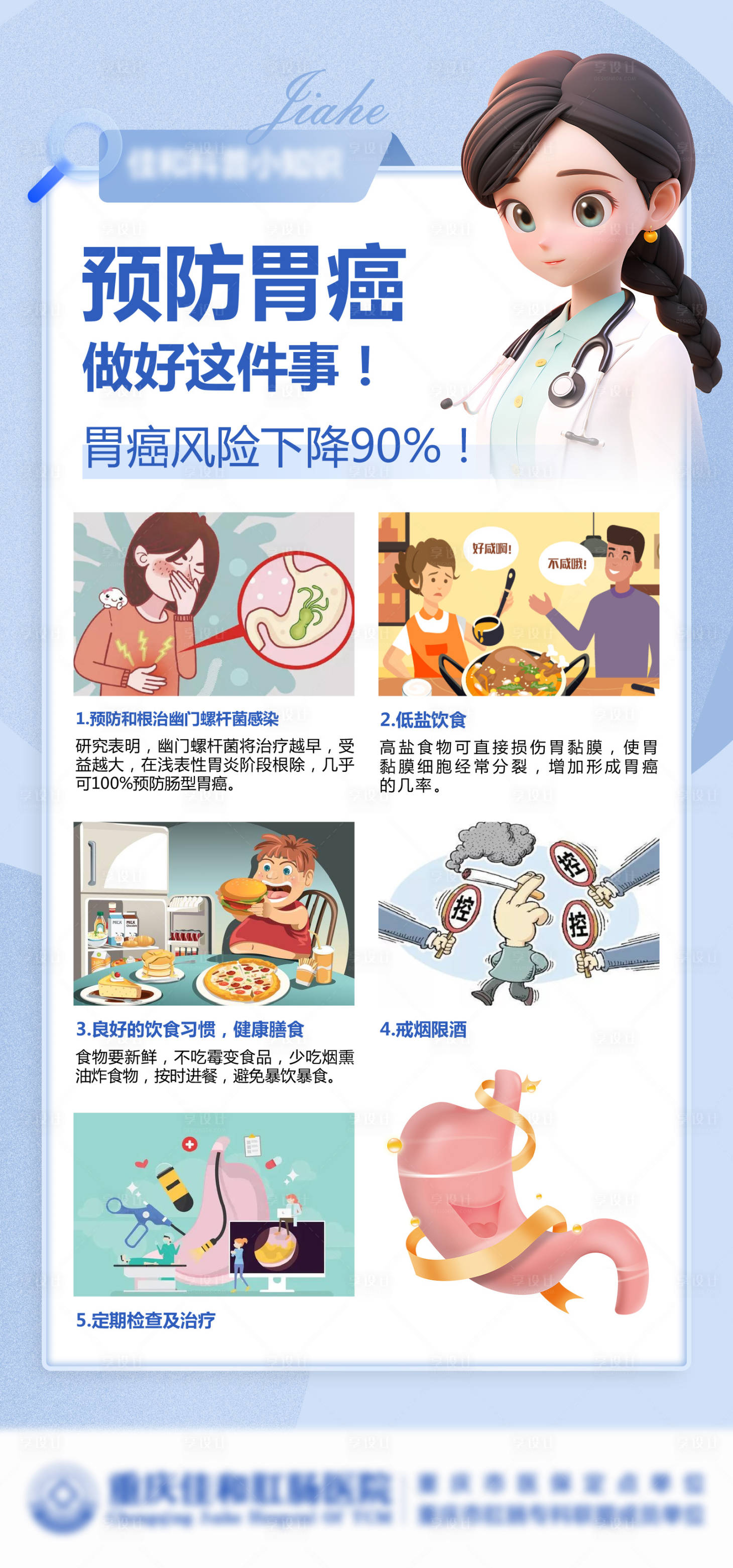 源文件下载【享设计】搜索编号：74600024215336373【医疗科普海报】