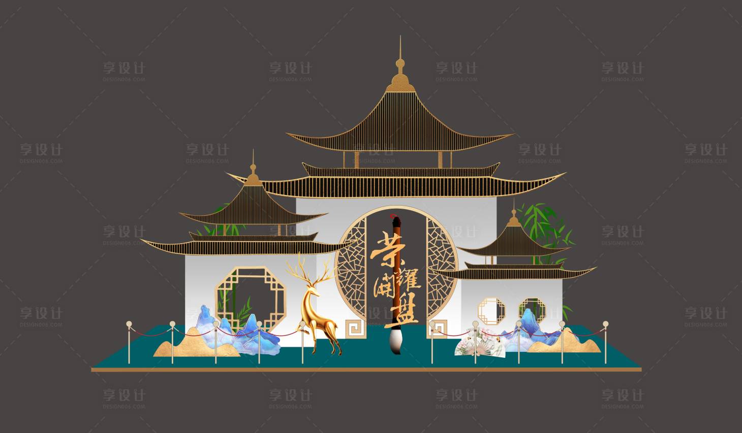 源文件下載【享設(shè)計】搜索編號：60240023701397641【古風造型美層】
