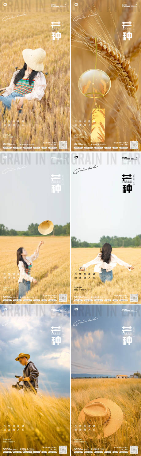 源文件下载【芒种24节气海报】编号：56610024133829512