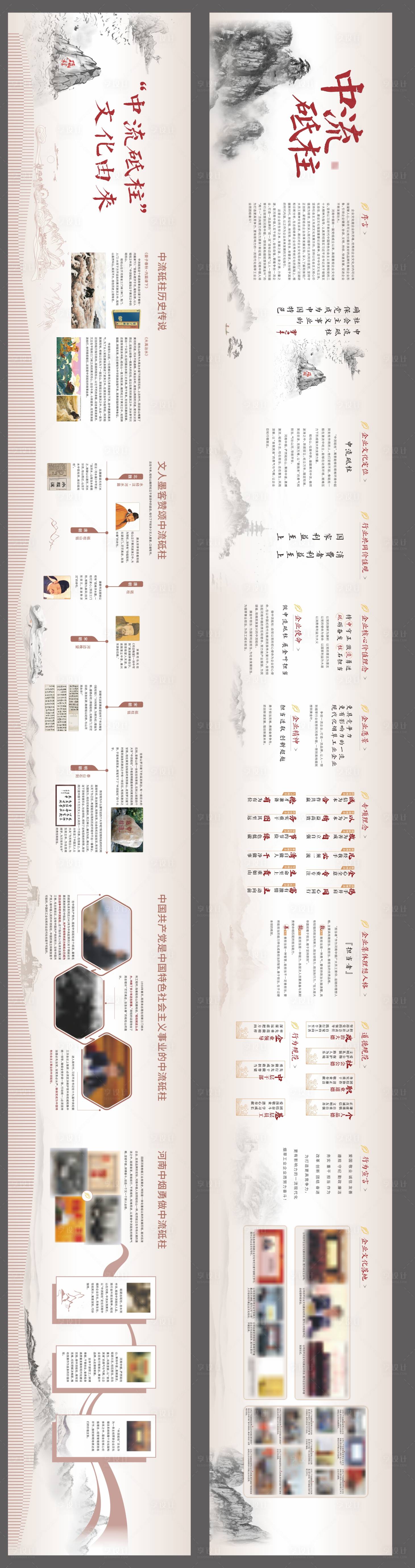 源文件下載【享設計】搜索編號：51840024004145187【企業文化展板】