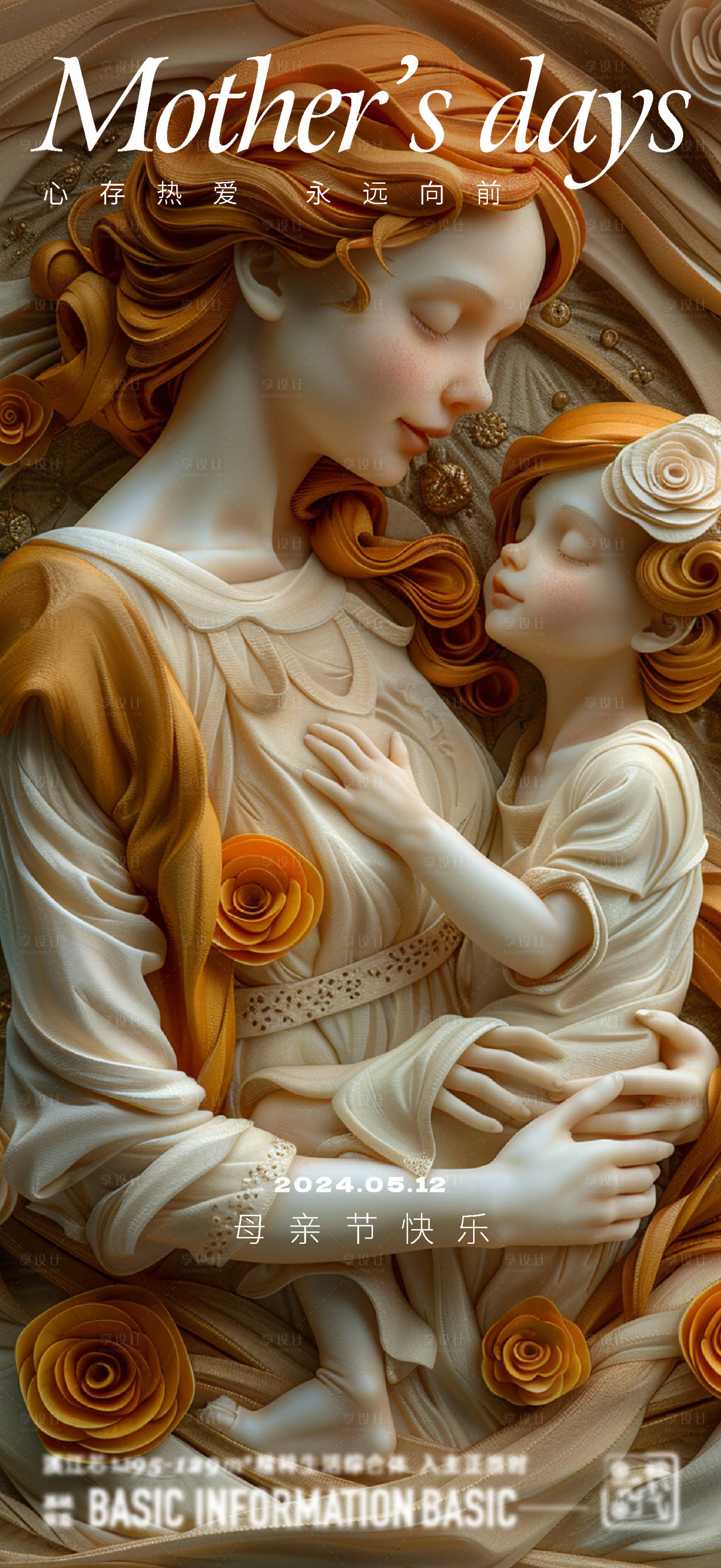 源文件下载【享设计】搜索编号：54970023785165978【母亲节海报】