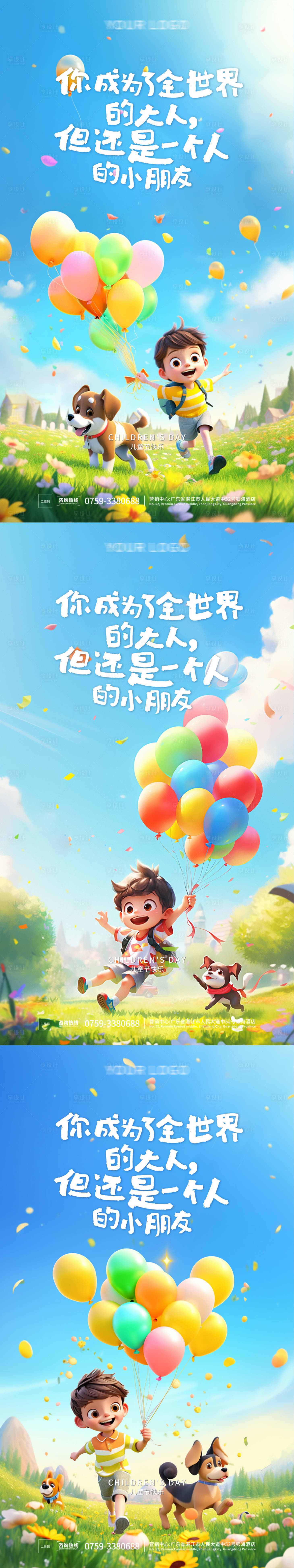 源文件下載【享設計】搜索編號：42320024086296702【兒童節海報】