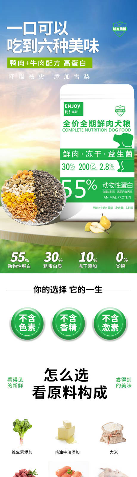 源文件下载【电商狗粮详情页】编号：44530023941231447