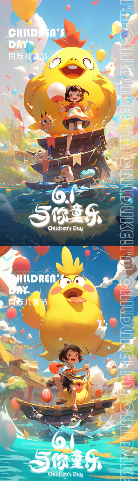 源文件下载【儿童节海报】编号：64150024086641842