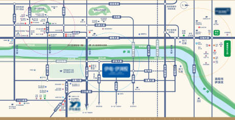 编号：89290024248611016【享设计】源文件下载-地产区位图 